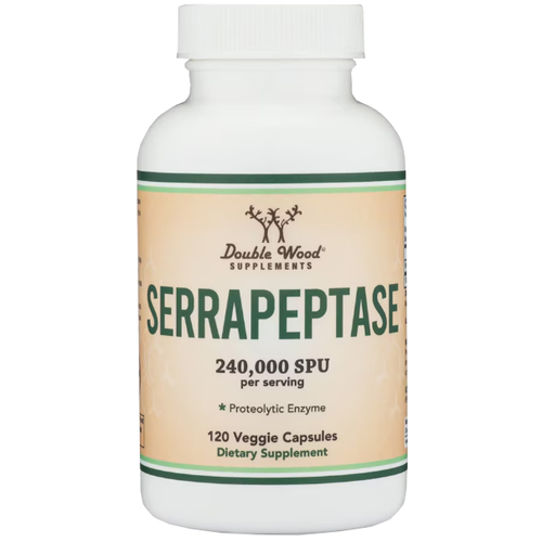 Serrapeptase 240,000 SPU 120 капсул