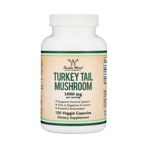 Turkey Tail Mushroom 1000мг 120 капсул