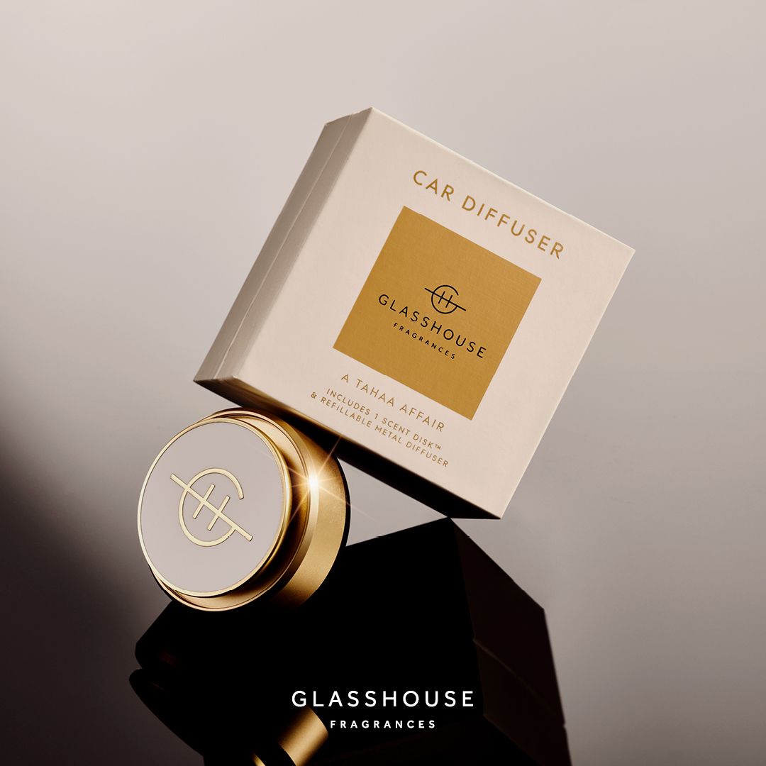 Gold Car Diffuser Lost in Amalfi