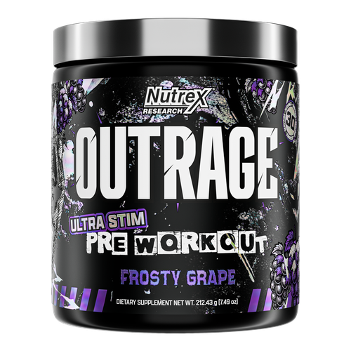 Nutrex Outrage Ultra Stim Pre-Workout Frosty Grape
