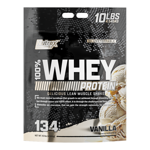 Nutrex 100% Whey Protein Vanilla 10lbs